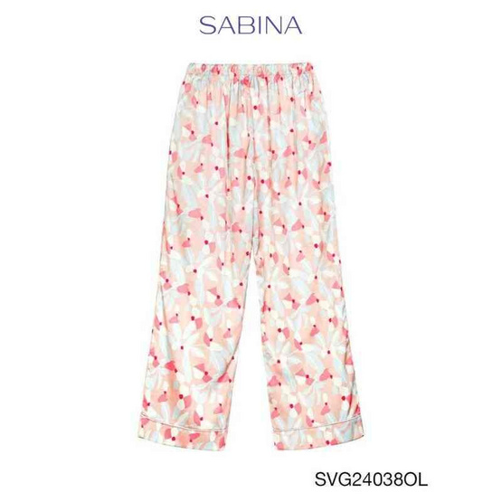 Sabina Sleepwear เซ็ตชุดนอน เสื้อแขนยาวพร้อมกางเกงขายาว Sabina Sleepwear เซ็ตชุดนอน เสื้อแขนยาวพร้อมกางเกงขายาว