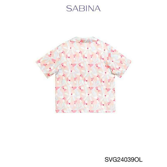 Sabina Sleepwear เซ็ตชุดนอน เสื้อแขนสั้นพร้อมกางเกงขาสั้น