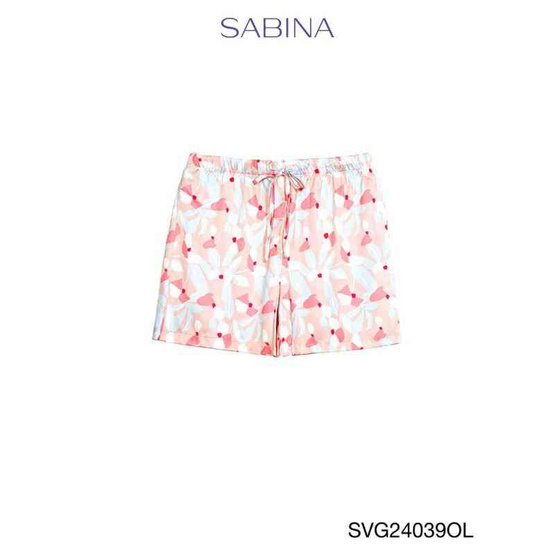 Sabina Sleepwear เซ็ตชุดนอน เสื้อแขนสั้นพร้อมกางเกงขาสั้น Sabina Sleepwear เซ็ตชุดนอน เสื้อแขนสั้นพร้อมกางเกงขาสั้น