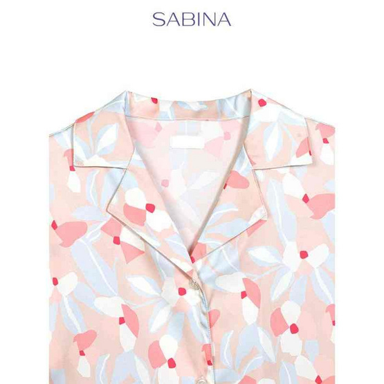Sabina Sleepwear เซ็ตชุดนอน เสื้อแขนสั้นพร้อมกางเกงขาสั้น Sabina Sleepwear เซ็ตชุดนอน เสื้อแขนสั้นพร้อมกางเกงขาสั้น