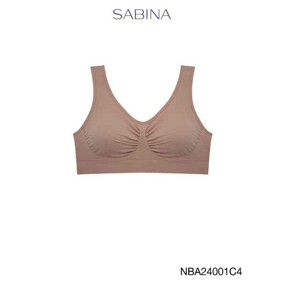 Sabina เสื้อชั้นในไร้โครง Habpy lady Level 1 สีเนื้อแทน Free Size Sabina เสื้อชั้นในไร้โครง Habpy lady Level 1 สีเนื้อแทน Free Size