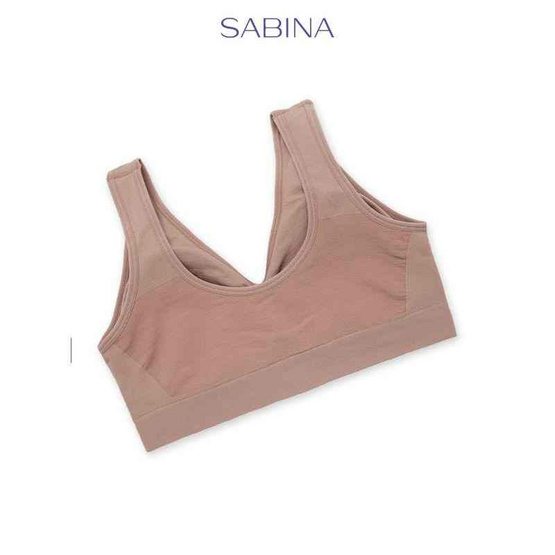 Sabina เสื้อชั้นในไร้โครง Habpy lady Level 1 สีเนื้อแทน Free Size Sabina เสื้อชั้นในไร้โครง Habpy lady Level 1 สีเนื้อแทน Free Size