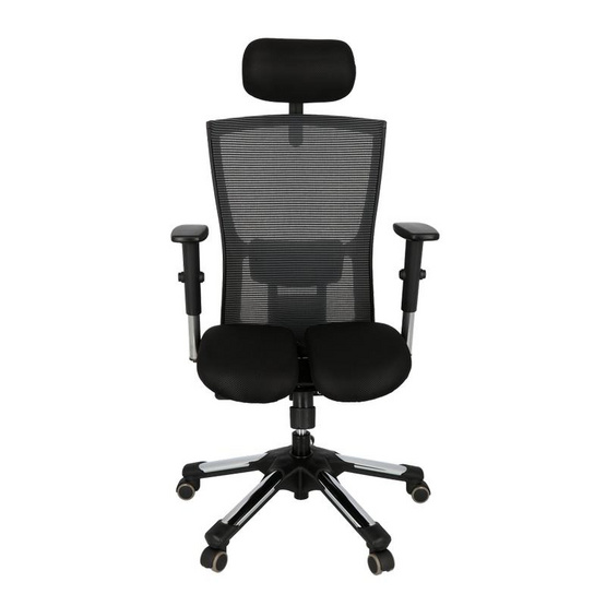 HARA CHAIR เก้าอี้สำนักงานเพื่อสุขภาพ รุ่น THALES-V7 (ทาเลส-v7) สีดำ