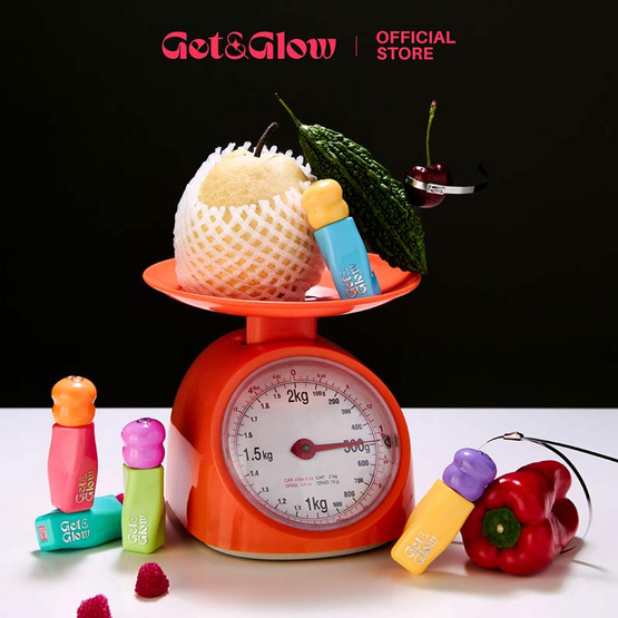 Get&Glow ลิปกลอส Get Ready Lip Gloss 2.5 กรัม Get&Glow ลิปกลอส Get Ready Lip Gloss 2.5 กรัม