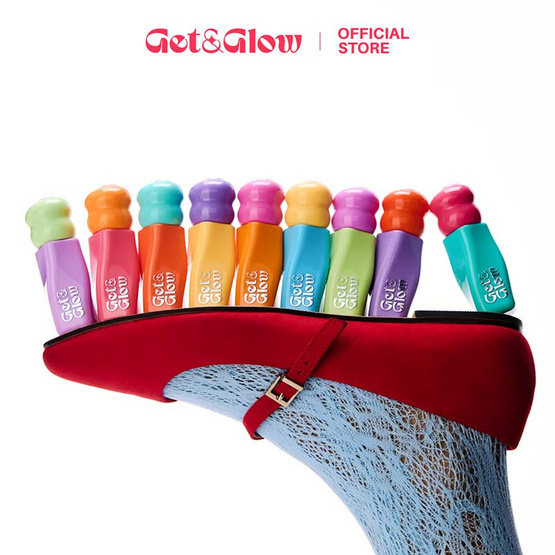 Get&Glow ลิปกลอส Get Ready Lip Gloss 2.5 กรัม Get&Glow ลิปกลอส Get Ready Lip Gloss 2.5 กรัม