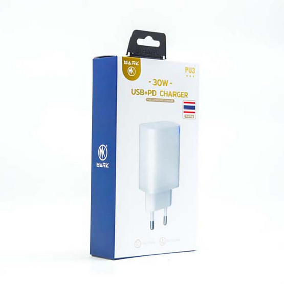 Mark หัวชาร์จ รุ่น MK-PU3