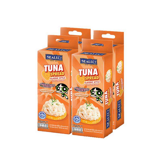 ซีเล็ค ทูน่าสเปรด+แครกเกอร์ คลาสสิคสไตล์ 75 กรัม (แพ็ก 4 ชิ้น) ซีเล็ค ทูน่าสเปรด+แครกเกอร์ คลาสสิคสไตล์ 75 กรัม (แพ็ก 4 ชิ้น)
