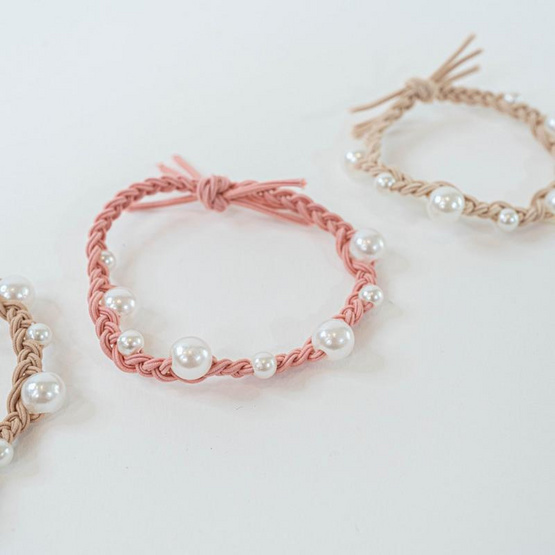 invisibobble ยางรัดผม HAIRTIE Princess Pearl - Limited