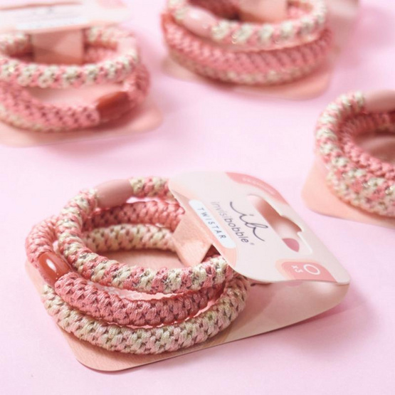 invisibobble ยางรัดผม TWISTAR Blush Braids 3pcs?