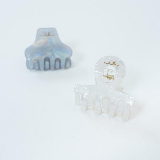 invisibobble กิ๊บหนีบผม CLIPSTAR M Pearly Frost 2pcs invisibobble กิ๊บหนีบผม CLIPSTAR M Pearly Frost 2pcs