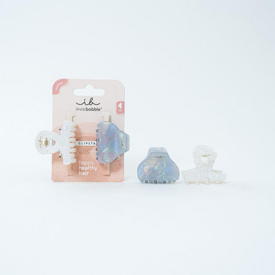 invisibobble กิ๊บหนีบผม CLIPSTAR M Pearly Frost 2pcs invisibobble กิ๊บหนีบผม CLIPSTAR M Pearly Frost 2pcs