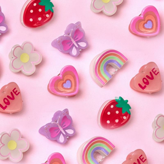 invisibobble กิ๊บหนีบผม เรืองแสงได้ รุ่น Clipstar GLOW KIDS Happy Heart 2 ชิ้น invisibobble กิ๊บหนีบผม เรืองแสงได้ รุ่น Clipstar GLOW KIDS Happy Heart 2 ชิ้น