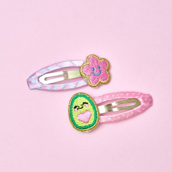invisibobble กิ๊บติดผม รุ่น Snapclip Frutti Avocado (1 กล่องบรรจุ 2 ชิ้น) invisibobble กิ๊บติดผม รุ่น Snapclip Frutti Avocado (1 กล่องบรรจุ 2 ชิ้น)
