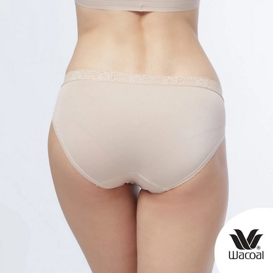 Wacoal กางเกงในบิกินี่ รุ่น WU1T35 เซ็ต 3 ชิ้น (สีเบจ สีดำ สีโอวัลติน)
