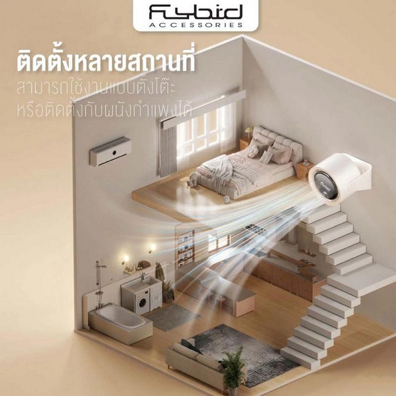 FLYBIRD พัดลมพกพา รุ่น NS-22 FLYBIRD พัดลมพกพา รุ่น NS-22