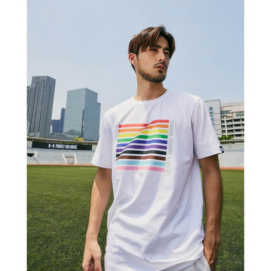 Warrix เสื้อยืดคอกลม PRIDE MONTH Warrix เสื้อยืดคอกลม PRIDE MONTH