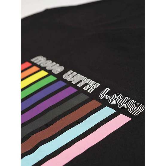 Warrix เสื้อยืดคอกลม PRIDE MONTH Warrix เสื้อยืดคอกลม PRIDE MONTH