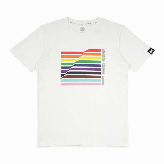 Warrix เสื้อยืดคอกลม PRIDE MONTH Warrix เสื้อยืดคอกลม PRIDE MONTH