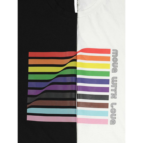 Warrix เสื้อยืดคอกลม PRIDE MONTH Warrix เสื้อยืดคอกลม PRIDE MONTH