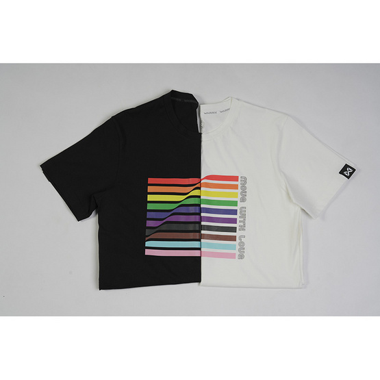 Warrix เสื้อยืดคอกลม PRIDE MONTH Warrix เสื้อยืดคอกลม PRIDE MONTH