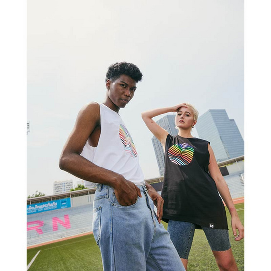 Warrix เสื้อแขนกุด PRIDE MONTH Warrix เสื้อแขนกุด PRIDE MONTH