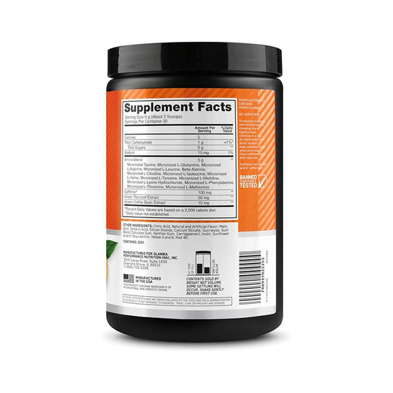 Optimum Nutrition อะมิโน เอนเนอร์จี้ รสส้ม Optimum Nutrition อะมิโน เอนเนอร์จี้ รสส้ม