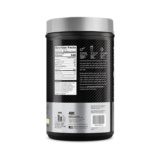 Optimum Nutrition พี ไฮโดรเวย์ เวย์โปรตีน 1.76 ปอนด์ รสเวโลซิตี้ วานิลลา Optimum Nutrition พี ไฮโดรเวย์ เวย์โปรตีน 1.76 ปอนด์ รสเวโลซิตี้ วานิลลา