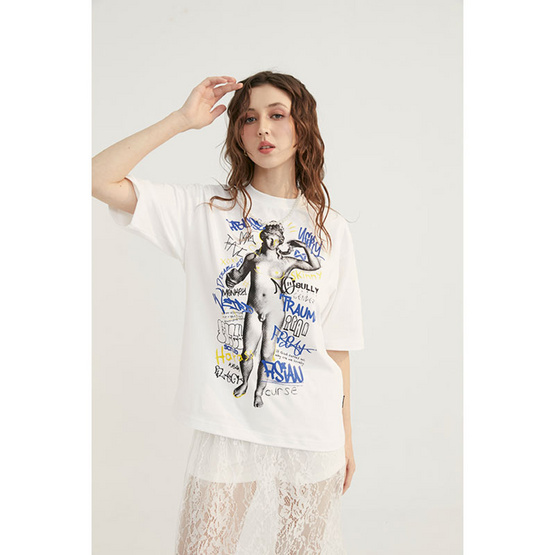 Warrix เสื้อยืดคอกลม PRIDE MONTH Diversity Pop Art