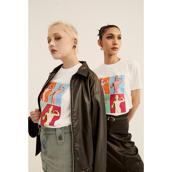 Warrix เสื้อยืดคอกลม PRIDE MONTH Diversity