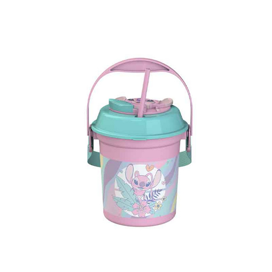 กระติกน้ำสติทช์พร้อมสายสะพาย 45oz. สีชมพู กระติกน้ำสติทช์พร้อมสายสะพาย 45oz. สีชมพู