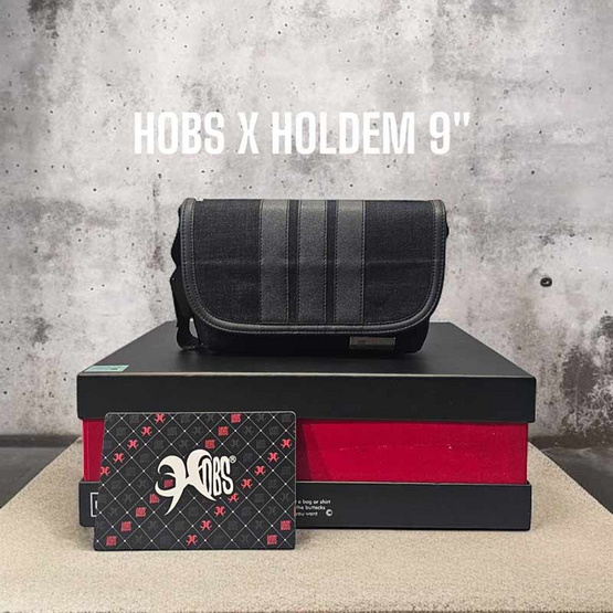 Hobs Holdem 12นิ้ว สะพายข้างสีดำ Hobs Holdem 12นิ้ว สะพายข้างสีดำ