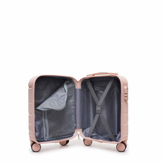 SUN SIRI กระเป๋าเดินทาง Glossy PC+ABS รุ่น Sweetie รุ่น 2058 ขนาด 16 นิ้ว