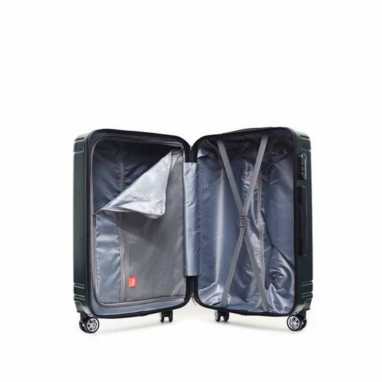 HQ LUGGAGE กระเป๋าเดินทาง ABS 4 ล้อคู่ กุญแจล็อค 3 รหัส รุ่น 8865