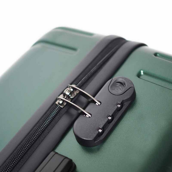 HQ LUGGAGE กระเป๋าเดินทาง ABS 4 ล้อคู่ กุญแจล็อค 3 รหัส รุ่น 8865