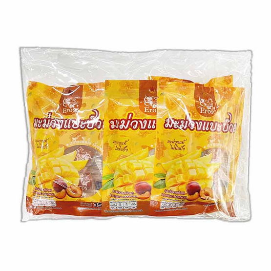อีโรส มะม่วงแบะบ๊วย 35 กรัม (แพ็ก 6 ชิ้น)