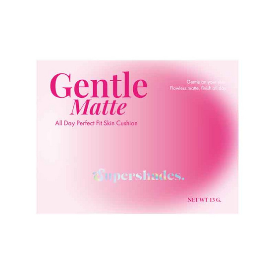 Supershades คุชชั่น Gentle Matte All Day Perfect Fit Skin Cushion 13 กรัม Supershades คุชชั่น Gentle Matte All Day Perfect Fit Skin Cushion 13 กรัม