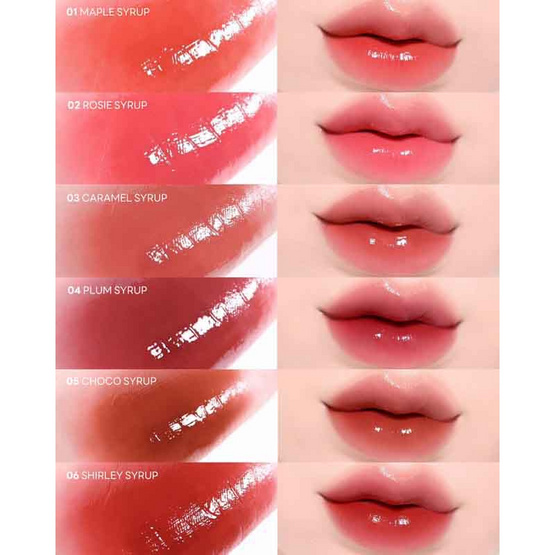 Supershades ลิปทินท์ Syrup Glowy Glossy Tint 2.5 กรัม Supershades ลิปทินท์ Syrup Glowy Glossy Tint 2.5 กรัม