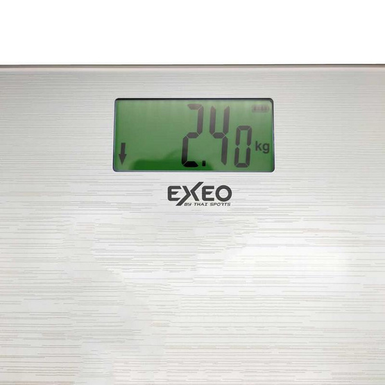EXEO เครื่องชั่งน้ำหนัก รุ่น EB5637HR รองรับถึง 180 กก. สีเทา EXEO เครื่องชั่งน้ำหนัก รุ่น EB5637HR รองรับถึง 180 กก. สีเทา