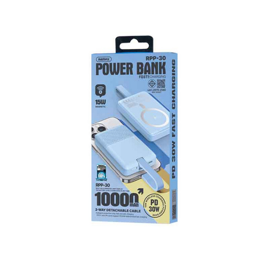 Remax Power Bank 10000 mAh รุ่น RPP-30N Remax Power Bank 10000 mAh รุ่น RPP-30N
