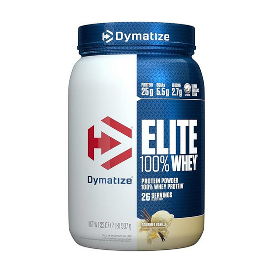Dymatize อีลีท เวย์ โปรตีน 2 ปอนด์ รสวานิลลา Dymatize อีลีท เวย์ โปรตีน 2 ปอนด์ รสวานิลลา