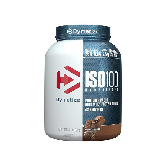 Dymatize ไอโซ100 เวย์โปรตีน 3 ปอนด์ รสกรูเม ช็อกโกแลต Dymatize ไอโซ100 เวย์โปรตีน 3 ปอนด์ รสกรูเม ช็อกโกแลต