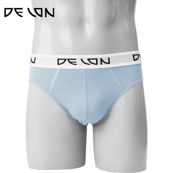 DELON กางเกงชั้นในชาย บิกินนี่ ผ้าคอตตอน Super soft รุ่น AU53001 DELON กางเกงชั้นในชาย บิกินนี่ ผ้าคอตตอน Super soft รุ่น AU53001