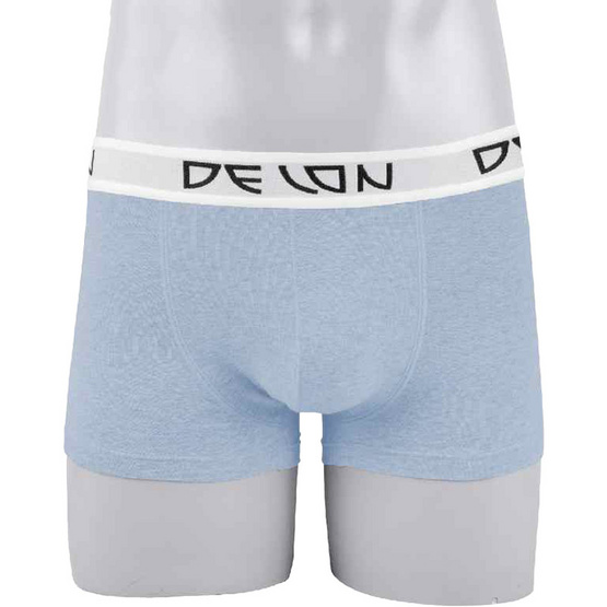DELON กางเกงชั้นในชาย ทรงขาสั้น ผ้าคอตตอน Super soft รุ่น AU53007