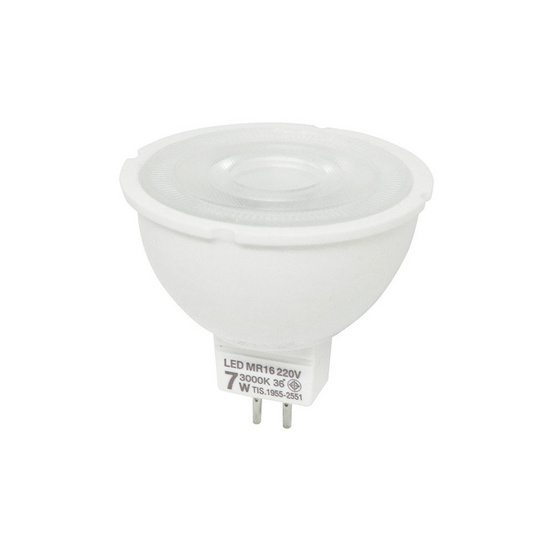RACER หลอด LED MR16 7 วัตต์ แสงส้ม GU5.3 RACER หลอด LED MR16 7 วัตต์ แสงส้ม GU5.3