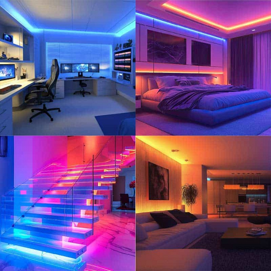 RACER ชุดไฟเส้น LED STRIP 35 วัตต์ 5 ม. (RGB) RACER ชุดไฟเส้น LED STRIP 35 วัตต์ 5 ม. (RGB)