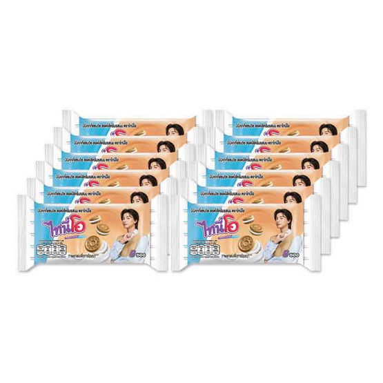 ไทนี่โอ มินิคุกกี้แซนวิชสอดไส้ครีมนม 70 กรัม (แพ็ก 12 ชิ้น) ไทนี่โอ มินิคุกกี้แซนวิชสอดไส้ครีมนม 70 กรัม (แพ็ก 12 ชิ้น)