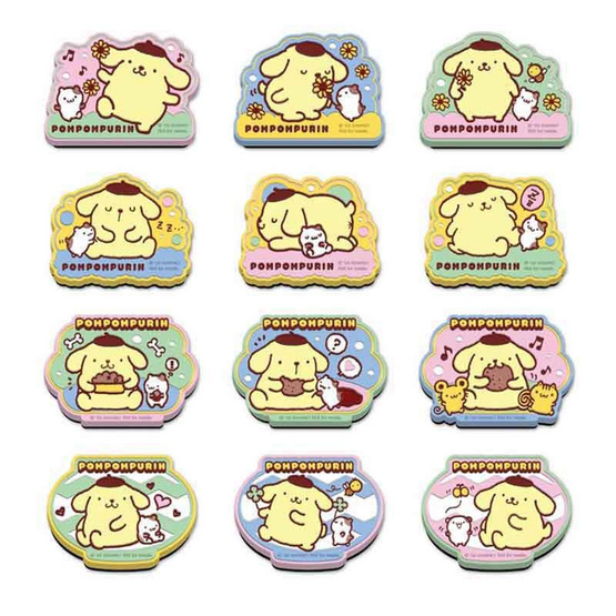 บิ๊กก้า เวเฟอร์สอดไส้สตรอเบอรีรี่ พร้อมMagnetปอมปอมปุริน คละลาย 15 กรัม (แพ็ก 6 ชิ้น) บิ๊กก้า เวเฟอร์สอดไส้สตรอเบอรีรี่ พร้อมMagnetปอมปอมปุริน คละลาย 15 กรัม (แพ็ก 6 ชิ้น)