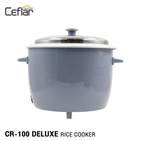 Ceflar หม้อหุงข้าวไฟฟ้า 1 ลิตร รุ่น CR-100 Ceflar หม้อหุงข้าวไฟฟ้า 1 ลิตร รุ่น CR-100