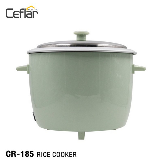 Ceflar หม้อหุงข้าวไฟฟ้า 1.8 ลิตร รุ่น CR-185
