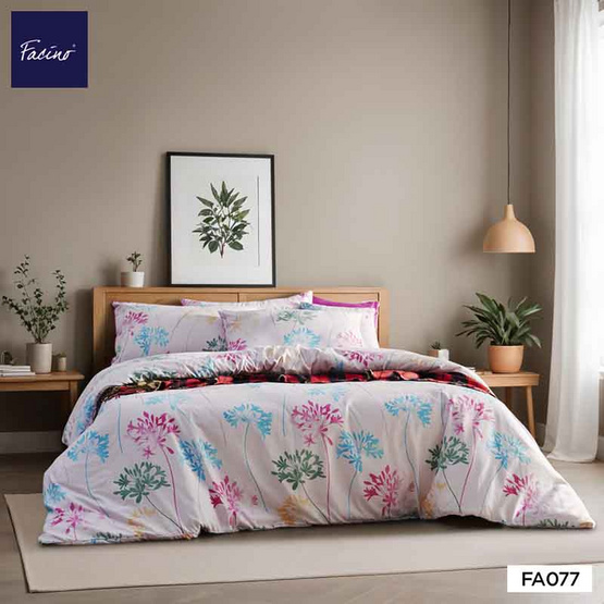 Facino ชุดผ้าปู+ผ้านวม FA077 Facino ชุดผ้าปู+ผ้านวม FA077